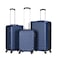 VIPTOUR Luggage 3Pcs ABS Hardside Trolley Set Spinner Wheels With Number Lock 20/24/28 Inches, VT-A395
