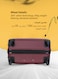 VIPTOUR Luggage 3Pcs ABS Hardside Trolley Set Spinner Wheels With Number Lock 20/24/28 Inches, VT-A396