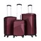 VIPTOUR Luggage 3Pcs ABS Hardside Trolley Set Spinner Wheels With Number Lock 20/24/28 Inches, VT-A396