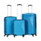 VIPTOUR Luggage 3Pcs ABS Hardside Trolley Set Spinner Wheels With Number Lock 20/24/28 Inches, VT-A396