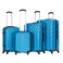 VIPTOUR Set of 4 ABS Trolley Luggage With Number Lock 20/24/28/32 Inches