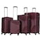 VIPTOUR Set of 4 ABS Trolley Luggage With Number Lock 20/24/28/32 Inches
