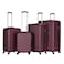 VIPTOUR Set of 4 ABS Trolley Luggage With Number Lock 20/24/28/32 Inches