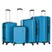 VIPTOUR Set of 4 ABS Trolley Luggage With Number Lock 20/24/28/32 Inches