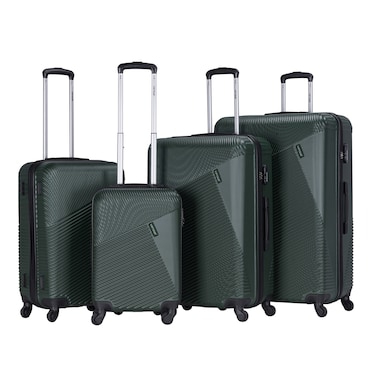 VIPTOUR Set of 4 ABS Trolley Luggage With Number Lock 20/24/28/32 Inches