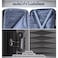 STARGOLD Luggage Set of 4, ABS Hard Shell Suitcase with Expandable Zipper, 360&deg; Spinner Wheels, Number Lock, Lightweight Trolley Travel Bag