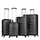 STARGOLD Luggage Set of 4, ABS Hard Shell Suitcase with Expandable Zipper, 360&deg; Spinner Wheels, Number Lock, Lightweight Trolley Travel Bag