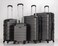 STARGOLD Luggage Set of 4, ABS Hard Shell Suitcase with Expandable Zipper, 360&deg; Spinner Wheels, Number Lock, Lightweight Trolley Travel Bag