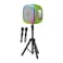 STARGOLD Portable Wireless Waterproof Speaker 100W Power with Dual Microphones &amp; RGB Lights, SG-G2000