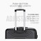 STARGOLD Single Luggage, ABS Hard Shell Suitcase With Expandable Zipper, 360&deg; Spinner Wheels, Number Lock, Lightweight Trolley Travel Bag 20 Inch