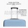 STARGOLD Luggage Set of 2, ABS Hard Shell Suitcase With Expandable Zipper, 360&deg; Spinner Wheels, Number Lock, Lightweight Trolley Travel Bag 20/24 Inch