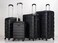 STARGOLD Luggage Set of 4, ABS Hard Shell Suitcase with Expandable Zipper, 360&deg; Spinner Wheels, Number Lock, Lightweight Trolley Travel Bag