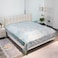 STARGOLD Single Ply Premium Cloudy Blanket Made by 100% Polyester SPUN YARN Obtained from Virgin Polyester Which is Suitable for winter and Rainy Season 155X210CM 5.5LB