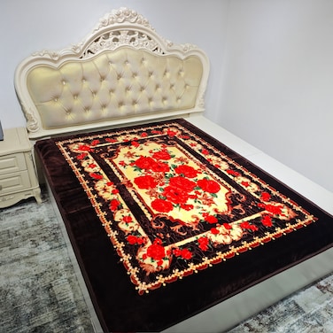 STARGOLD Double Ply Raschel Premium Korea Quality Blanket 160CM &times; 220CM 9 LBS, 100% SPUN YARN Virgin Polyester Which Suitable For Winter And Rainy Season, SG-BL2032