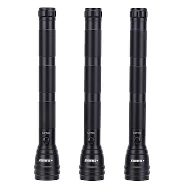 STARGOLD Rechargeable LED Flashlight 3-in-1 Combo Pack, Waterproof Flash Light, SG-i23