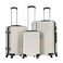 VIPTOUR ABS Hardside 3Pcs Trolley Luggage Set Spinner Wheels With Number Lock 20/24/28 Inches