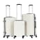 VIPTOUR ABS Hardside 3Pcs Trolley Luggage Set Spinner Wheels With Number Lock 20/24/28 Inches