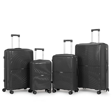 VIPTOUR Luggage Set of 4 PCS PP Softside Travel Luggage Bag 20/24/28/32 Inches