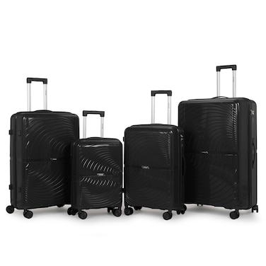 VIPTOUR Luggage Set of 4 PCS PP Softside Travel Luggage Bag 20/24/28/32 Inches