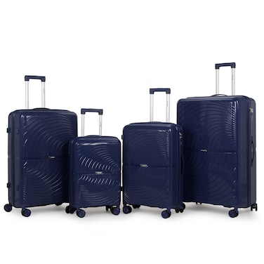 VIPTOUR Luggage Set of 4 PCS PP Softside Travel Luggage Bag 20/24/28/32 Inches