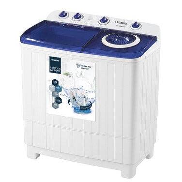 STARGOLD Twin Tub Washing Machine, 12 KG Washing Capacity, Rust Proof, Low Noise Washing Machine, SG-WM853TD
