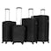 VIPTOUR Luggage Set of 4, ABS Hard Shell Suitcase, 360&deg; Spinner Wheels, Number Lock, Lightweight Trolley Travel Bag 20/24/28/32 Inch