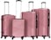 VIPTOUR Set of 4 ABS Trolley Luggage With Number Lock 20/24/28/32 Inches