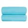 STARGOLD Microfiber Solid Comforter 8 Pieces Set Fitted Sheet, Pillow Sham, Pillow Case, Cushion Comforter 260X240 CM King Size Mattress, SG-CS2004-SOLID85 TIFFANY BLUE