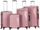 VIPTOUR Set of 4 ABS Trolley Luggage With Number Lock 20/24/28/32 Inches