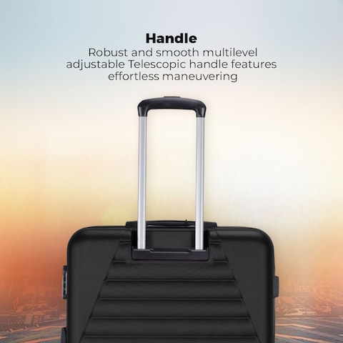 VIPTOUR ABS Hardside 3Pcs Trolley Luggage Set Spinner Wheels With Number Lock 20/24/28 Inches, VT-A392