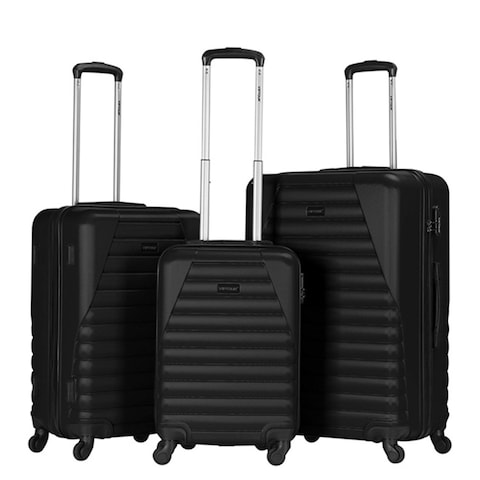 VIPTOUR ABS Hardside 3Pcs Trolley Luggage Set Spinner Wheels With Number Lock 20/24/28 Inches, VT-A392