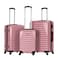 VIPTOUR ABS Hardside 3Pcs Trolley Luggage Set Spinner Wheels With Number Lock 20/24/28 Inches, VT-A392