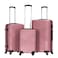 VIPTOUR ABS Hardside 3Pcs Trolley Luggage Set Spinner Wheels With Number Lock 20/24/28 Inches, VT-A393