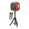STARGOLD Portable Wireless Waterproof Speaker 100W Power with Dual Microphones &amp; RGB Lights, SG-G2000
