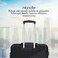 VIPTOUR ABS Hardside 3Pcs Trolley Luggage Set Spinner Wheels With Number Lock 20/24/28 Inches, VT-A394