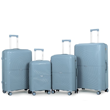 VIPTOUR Luggage Set of 4 PCS PP Softside Travel Luggage Bag 20/24/28/32 Inches