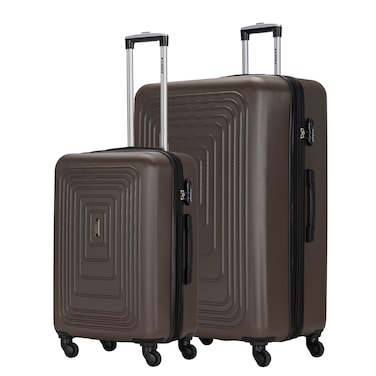 STARGOLD Luggage Set of 2, ABS Hard Shell Suitcase With Expandable Zipper, 360&deg; Spinner Wheels, Number Lock, Lightweight Trolley Travel Bag 20/28 Inch