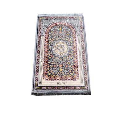 STARGOLD Traditional Turkish Prayer Mat 70x110 cm Large Portable Multicolor Islamic Prayer Rug, Janamaz Sajjadah For Men And Women SG-P004
