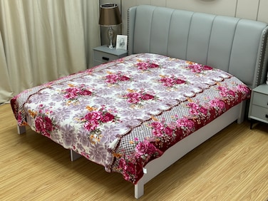 STARGOLD Blanket Single Ply Super Soft Luxury Cloudy Blanket Two Side Different Design 220*240CM 2.4KG, SG-BLC602