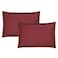 STARGOLD Microfiber Solid Comforter 8 Pieces Set Fitted Sheet, Pillow Sham, Pillow Case, Cushion Comforter 260X240 CM King Size Mattress, SG-CS2004-SOLID75 BURGUNDY GREY