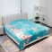 STARGOLD Single Ply Premium Cloudy Blanket Made by 100% Polyester SPUN YARN Obtained from Virgin Polyester Which is Suitable for winter and Rainy Season 200X235CM 5.5LB