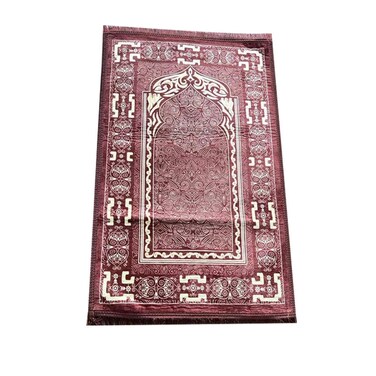 STARGOLD Traditional Turkish Prayer Mat 70x110 cm Large Portable Multicolor Islamic Prayer Rug, Janamaz Sajjadah For Men And Women