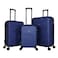 VIPTOUR Luggage Set 3Pcs ABS Trolley Bag Set With Number Lock 20/24/28 Inches
