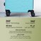 VIPTOUR Luggage Set 3Pcs ABS Trolley Bag Set With Number Lock 20/24/28 Inches