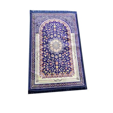 STARGOLD Traditional Turkish Prayer Mat 70x110 cm Large Portable Multicolor Islamic Prayer Rug, Janamaz Sajjadah For Men And Women SG-P004