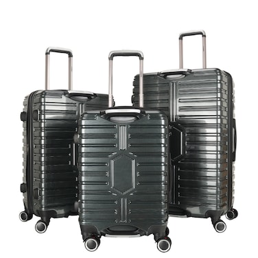 STARGOLD  3PCS TPC Hard Side Trolley Luggage Spinner Wheels TSA Lock 20/24/28 Inches