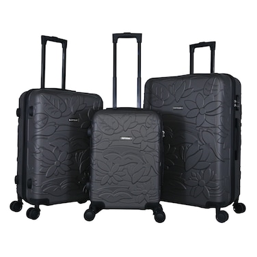 VIPTOUR Luggage Set 3Pcs ABS Trolley Bag Set With Number Lock 20/24/28 Inches