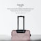 VIPTOUR Luggage Set 3Pcs ABS Trolley Bag Set With Number Lock 20/24/28 Inches