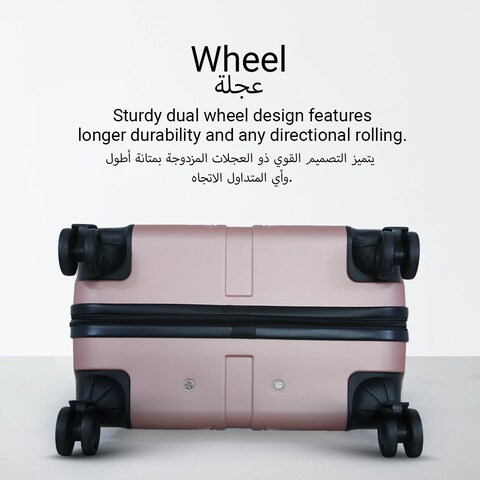 VIPTOUR Luggage Set 3Pcs ABS Trolley Bag Set With Number Lock 20/24/28 Inches