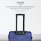VIPTOUR Luggage Set 3Pcs ABS Trolley Bag Set With Number Lock 20/24/28 Inches